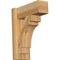Ekena Millwork Merced Block Rough Sawn Outlooker, Western Red Cedar, 6"W x 14"D x 18"H OUT06X14X18MRC05RWR - alternate 1
